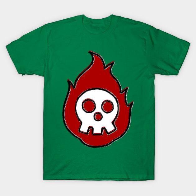 Die by fire T-Shirt by GenaroW